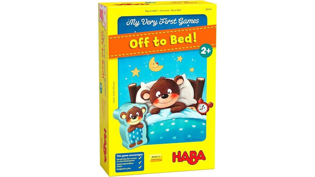 bedtime themed educational board game