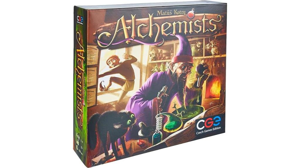 board game about alchemists