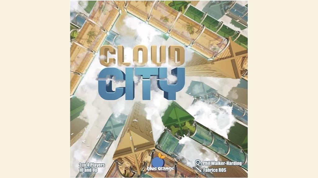 colorful board game with city theme