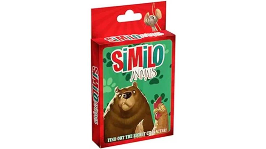 fast paced card game simulating animals for family fun
