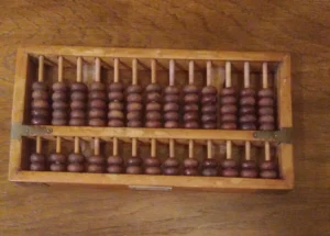 Abacus checkers