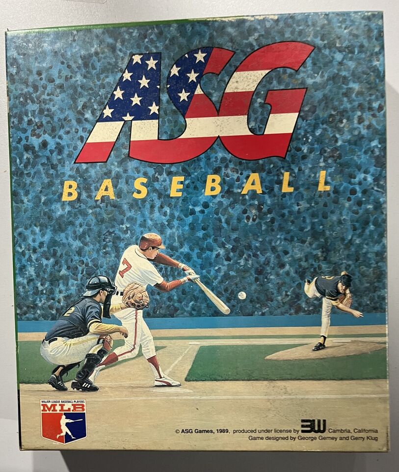 ASG Baseball (1973) Board Game Guys