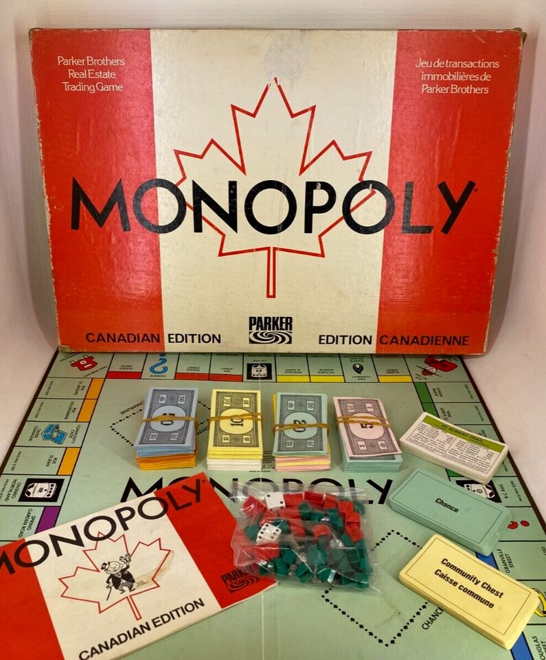 Monopoly: Canadian Edition (1982) – Board Game Guys