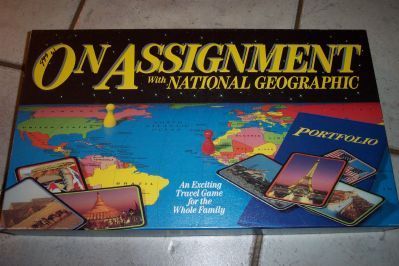 On Assignment with National Geographic (1990) Board Game