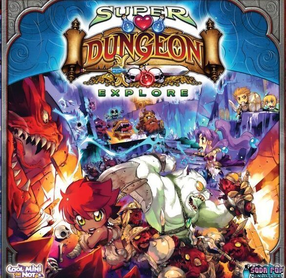 Super Dungeon Explore (2011) Board Game