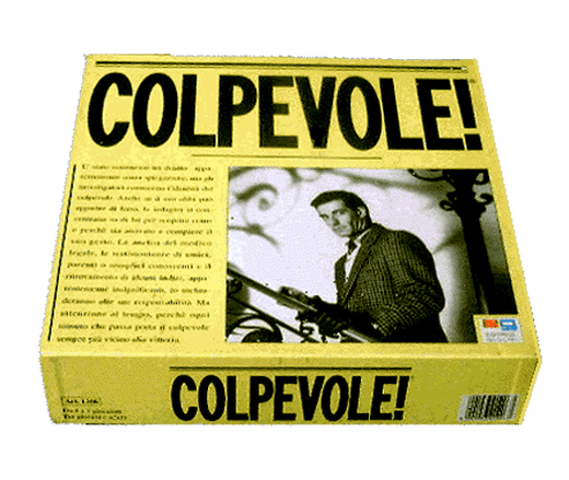 Colpevole! (1992) Board Game