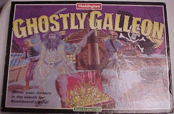 Ghostly Galleon (1991) Board Game
