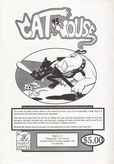 Cat vs. Mouse (2000) Board Game