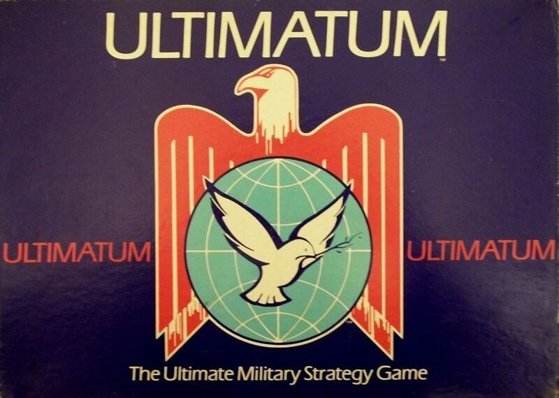 Ultimatum (1985) Board Game