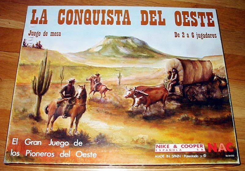 La conquista del Oeste (1982) Board Game