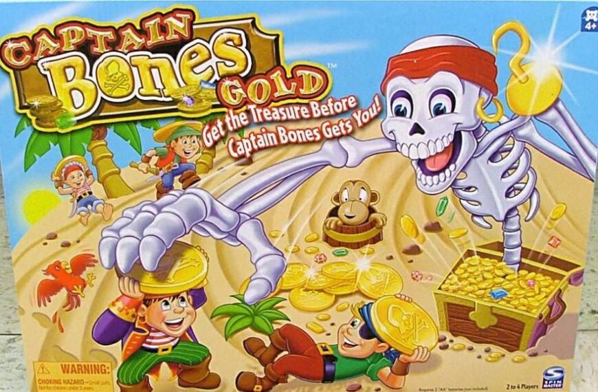 Captain Bones Gold (2005) Board Game