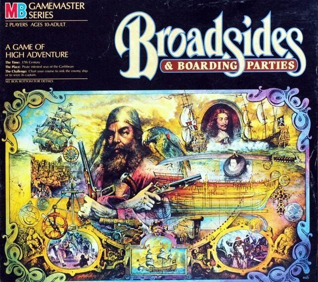 Broadsides & Boarding Parties (1982) Board Game