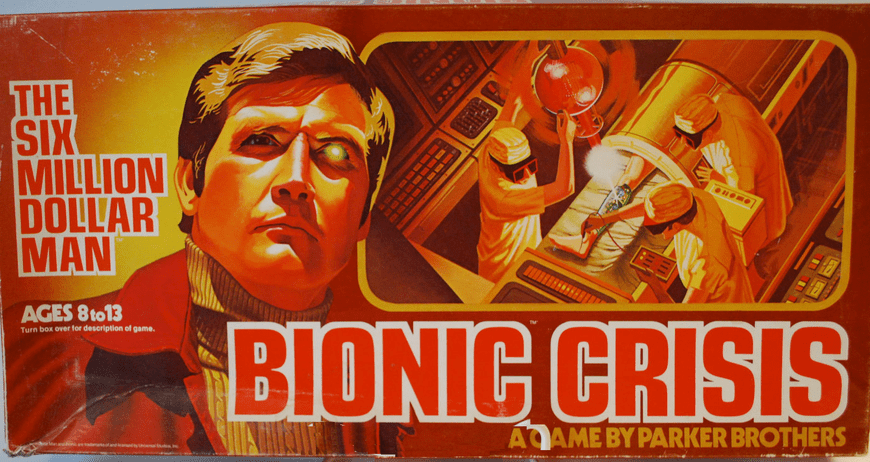 Bionic Crisis (1975) Board Game