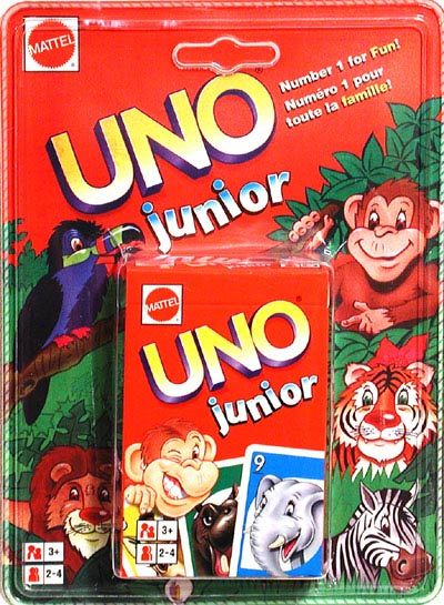 UNO Junior (1992) Board Game