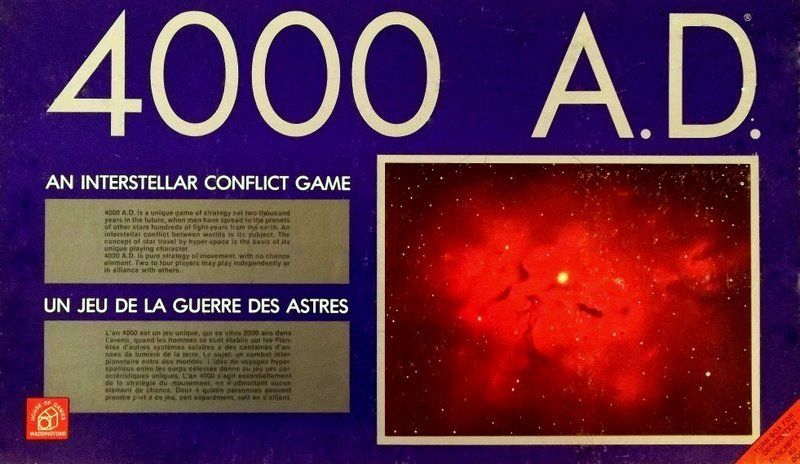 4000 A.D. (1972) Board Game