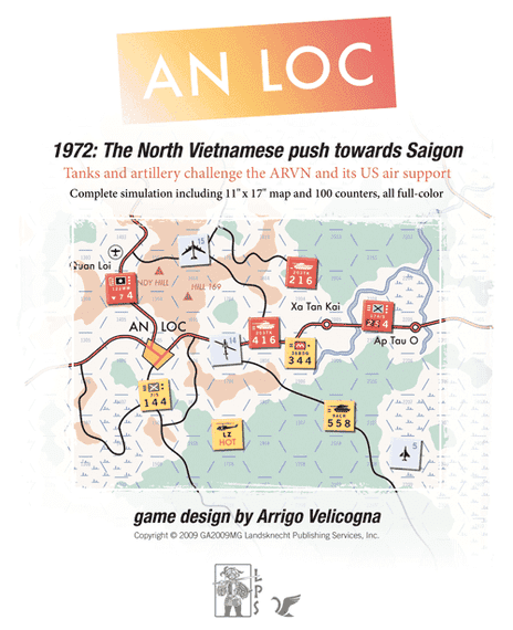 An Loc: 1972 – The North Vietnamese Push Towards Saigon (2008) Board Game