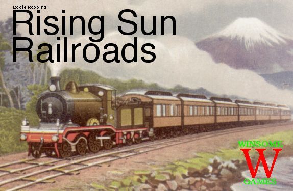 Rising Sun Railroads (2011) Board Game