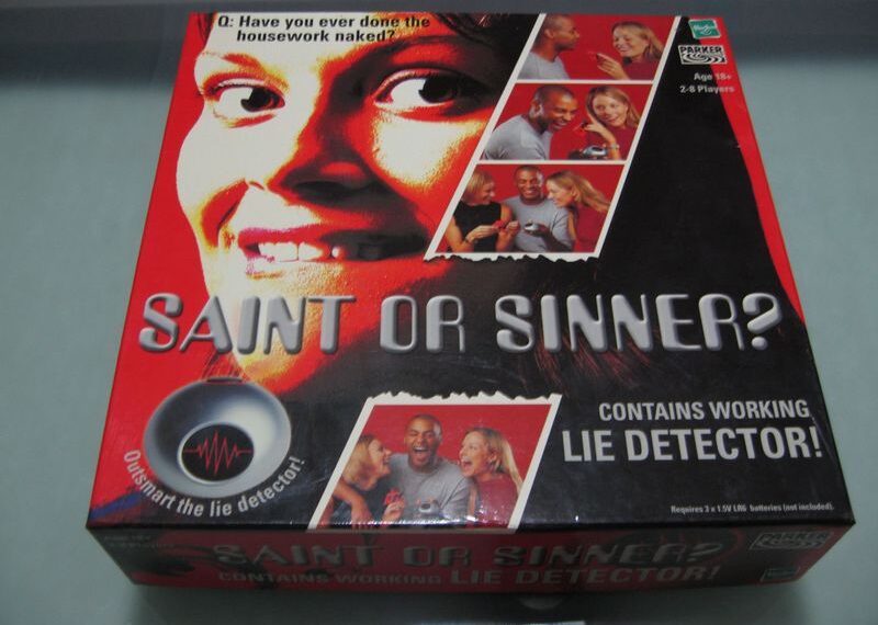 Saint or Sinner? (2002) Board Game