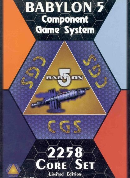 Babylon 5 Component Game System: Core Sets (1997) Board Game