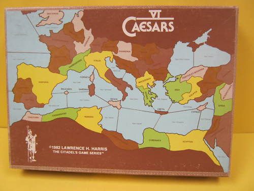 VI Caesars (1982) Board Game