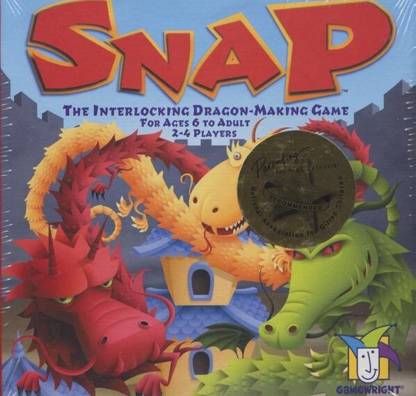Snap: The Interlocking Dragon-Making Game (2002) Board Game