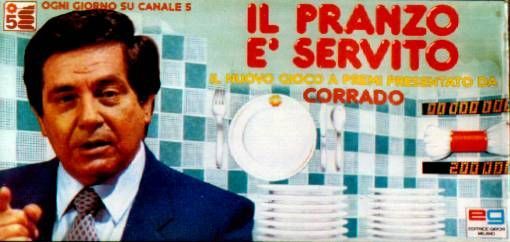 Il pranzo è servito (1982) Board Game