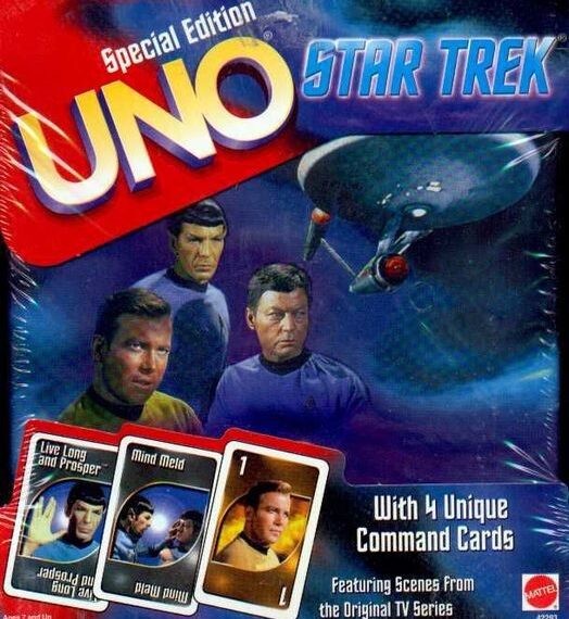 UNO: Star Trek (1999) Board Game