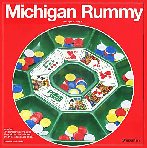 Michigan Rummy (1939) Board Game