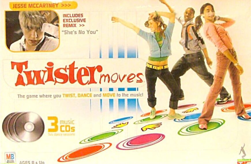 Twister Moves (2003) Board Game