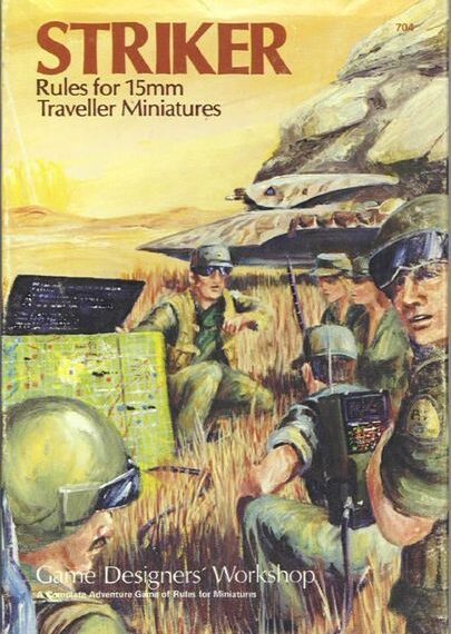 Striker (1981) Board Game