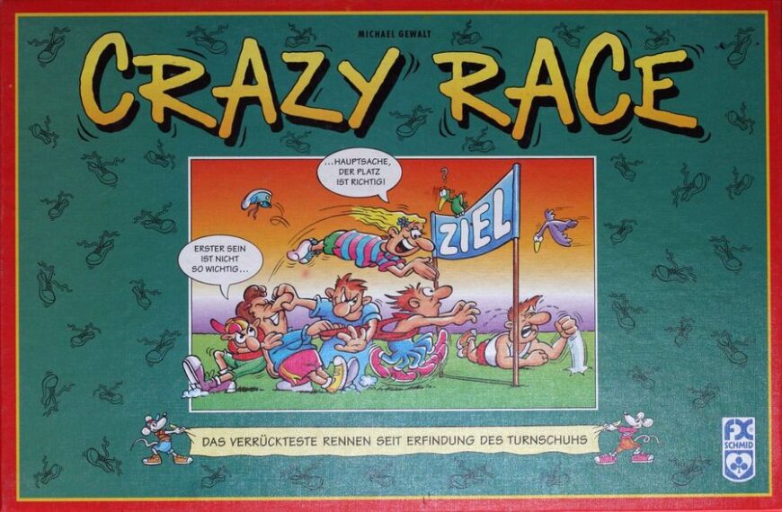 Crazy Race (1994) Board Game