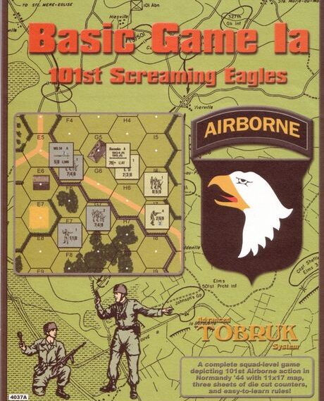 Advanced Tobruk System Basic Game 1a: Screaming Eagles (2005) Board Game