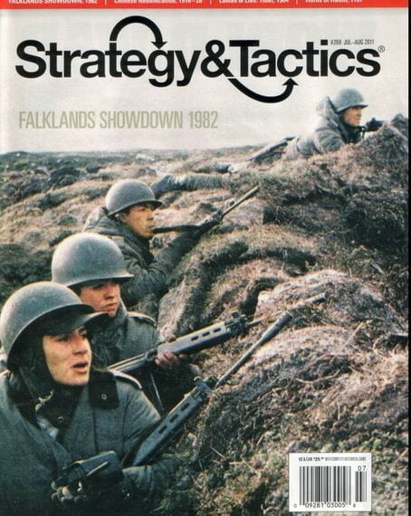 Falklands Showdown: The 1982 Anglo-Argentine War (2011) Board Game