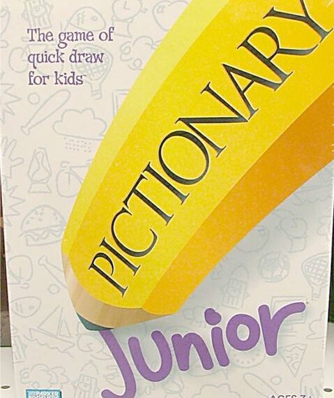 Pictionary Junior (1988) Board Game