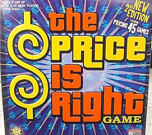 The Price Is Right (1973) Board Game