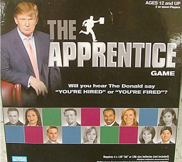 The Apprentice Game (2005) Board Game