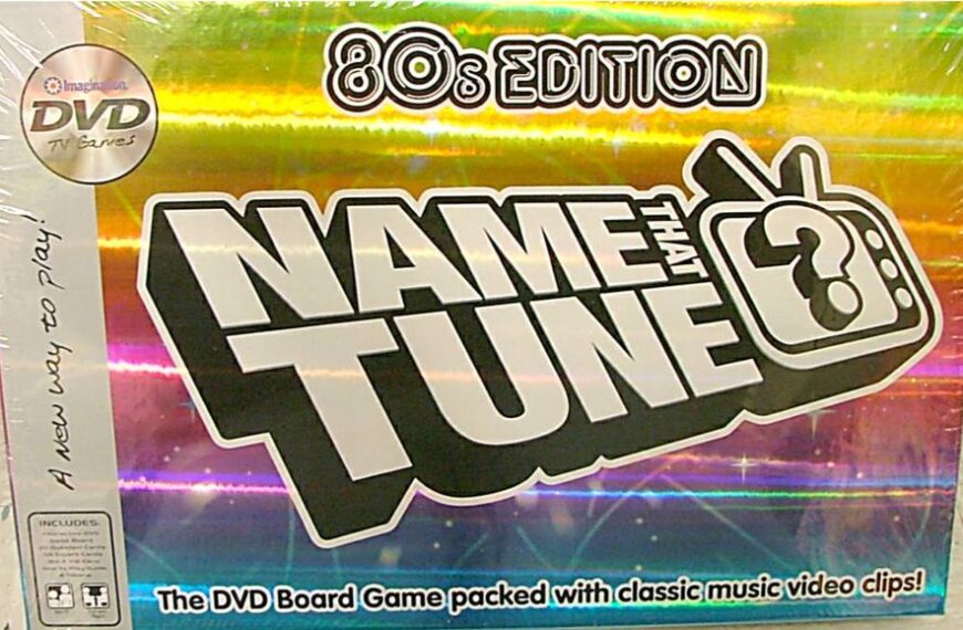 Name That Tune 80’s Edition DVD Game (2005) Board Game