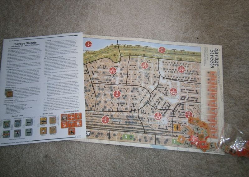 Savage Streets (2011) Board Game