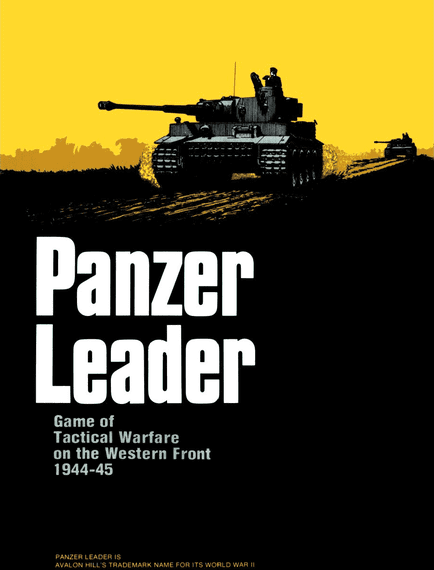 Panzer Leader: Game of Tactical Warfare on the Western Front (1974) Board Game