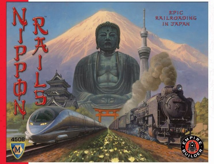 Nippon Rails (1992) Board Game