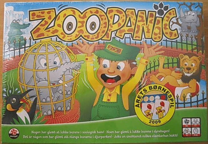 Zoo Panic (2009) Board Game