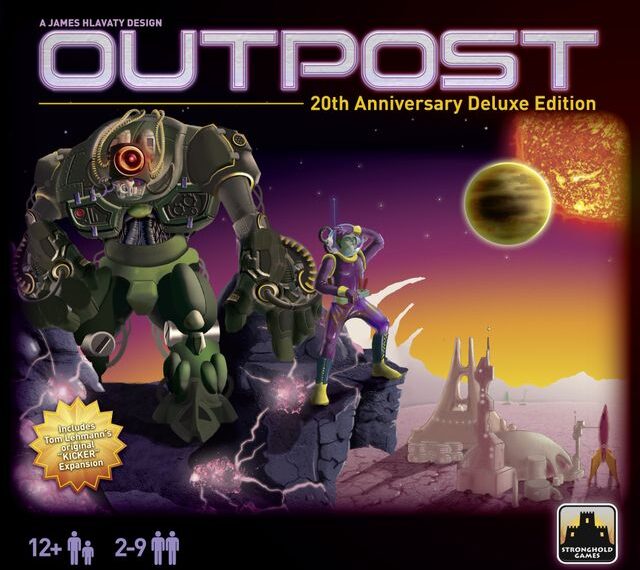 Outpost (1991) Board Game