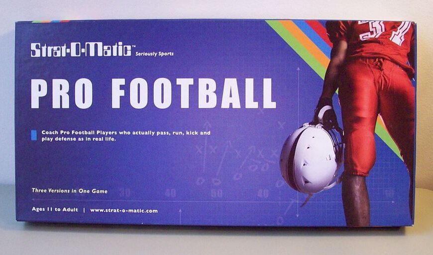 Strat-O-Matic Pro Football (1968) Board Game