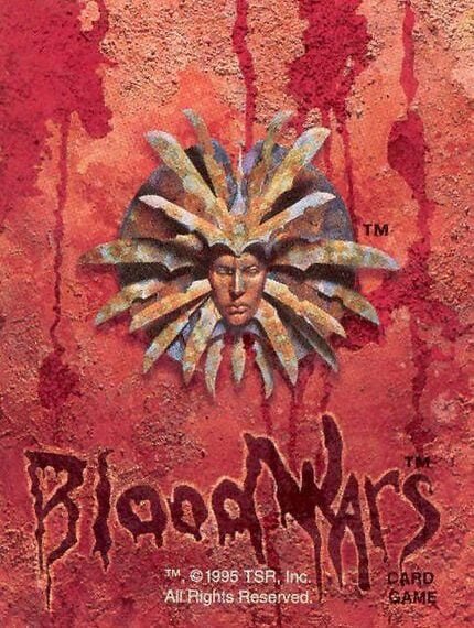 Blood Wars (1995) Board Game