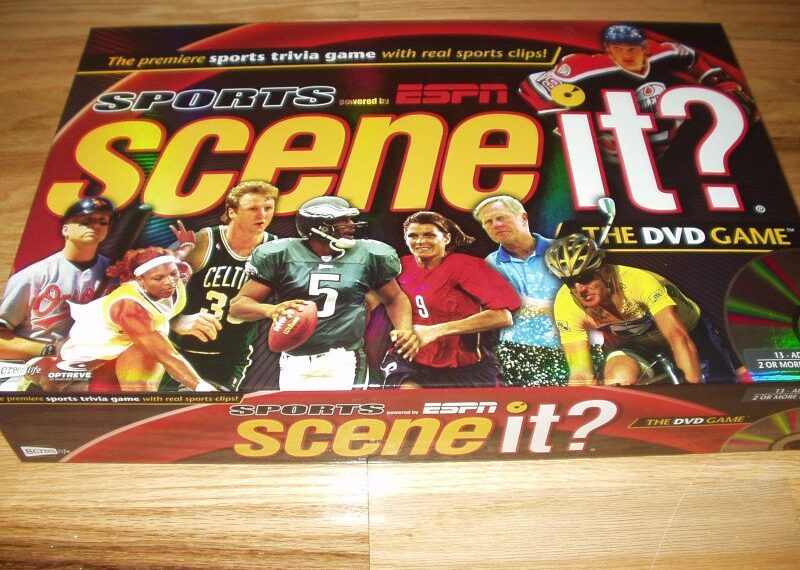 Scene It? Sports powered by ESPN (2005) Board Game