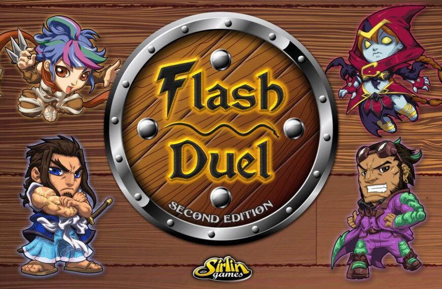 Flash Duel: Second Edition (2011) Board Game