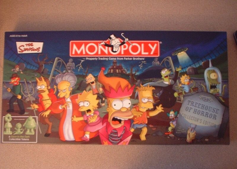 Monopoly: Simpsons Treehouse of Horror (2005) Board Game