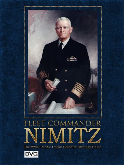 Fleet Commander: Nimitz – The WWII Pacific Ocean Solitaire Strategy Game (2014) Board Game