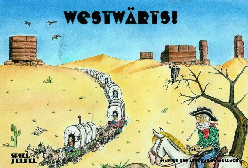 Westwärts (1995) Board Game