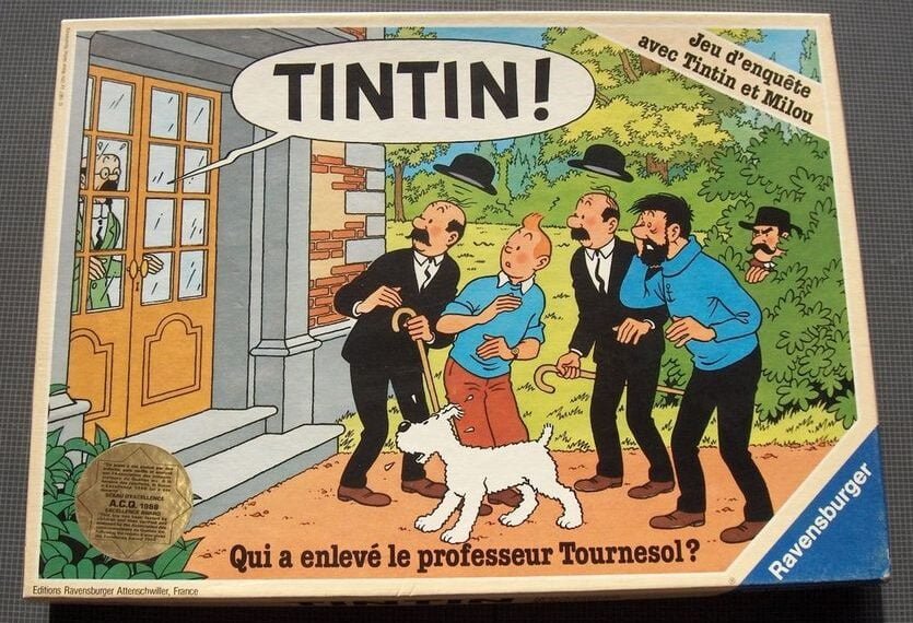 Tintin (1987) Board Game